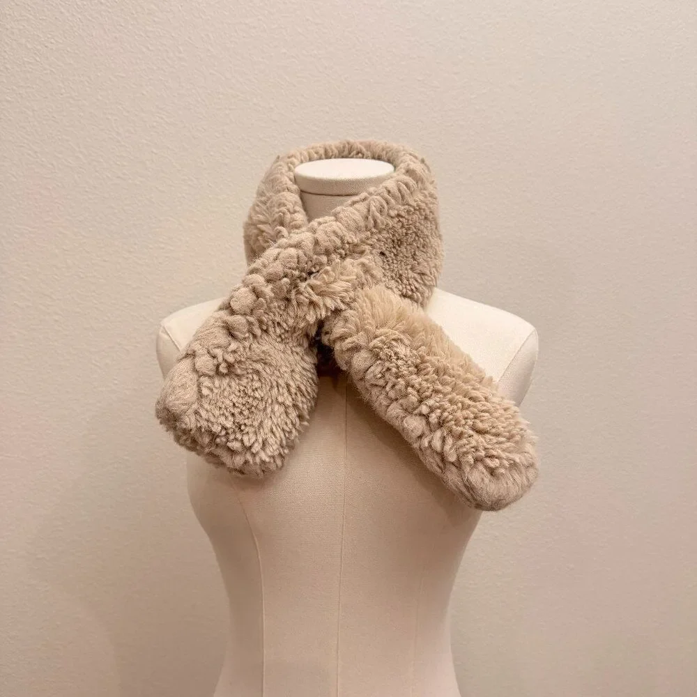 Fluffy Faux Fur Scarf